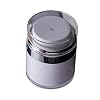 Airless Jar, Shiny Silver Collar - 1 oz./30ml (2-pack)