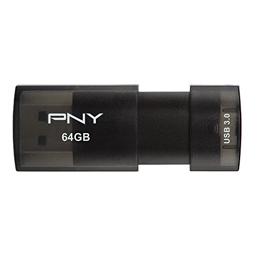 PNY Elite X 64GB USB 3.0 Flash Drive - Read Speeds up to 185MB/sec - P-FD64EX-GE