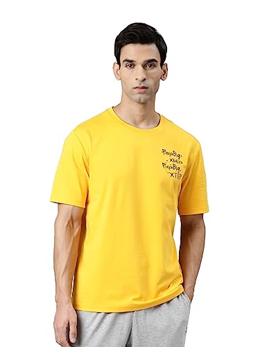Image of XTEP Playing Big XBALL Series, Enhanced Sports Performance, Crew Neck, Loose Fit, Superior Comfort, Cotton + Polyester, Short Sleeve, Basketball T-Shirt for Men