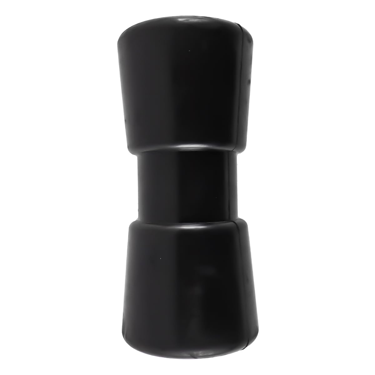 Rullo per Rimorchio per Barche per Impieghi Gravosi, Robusto Rullo in Gomma, Accessorio di Ricambio per Rimorchio per Barche, Nero