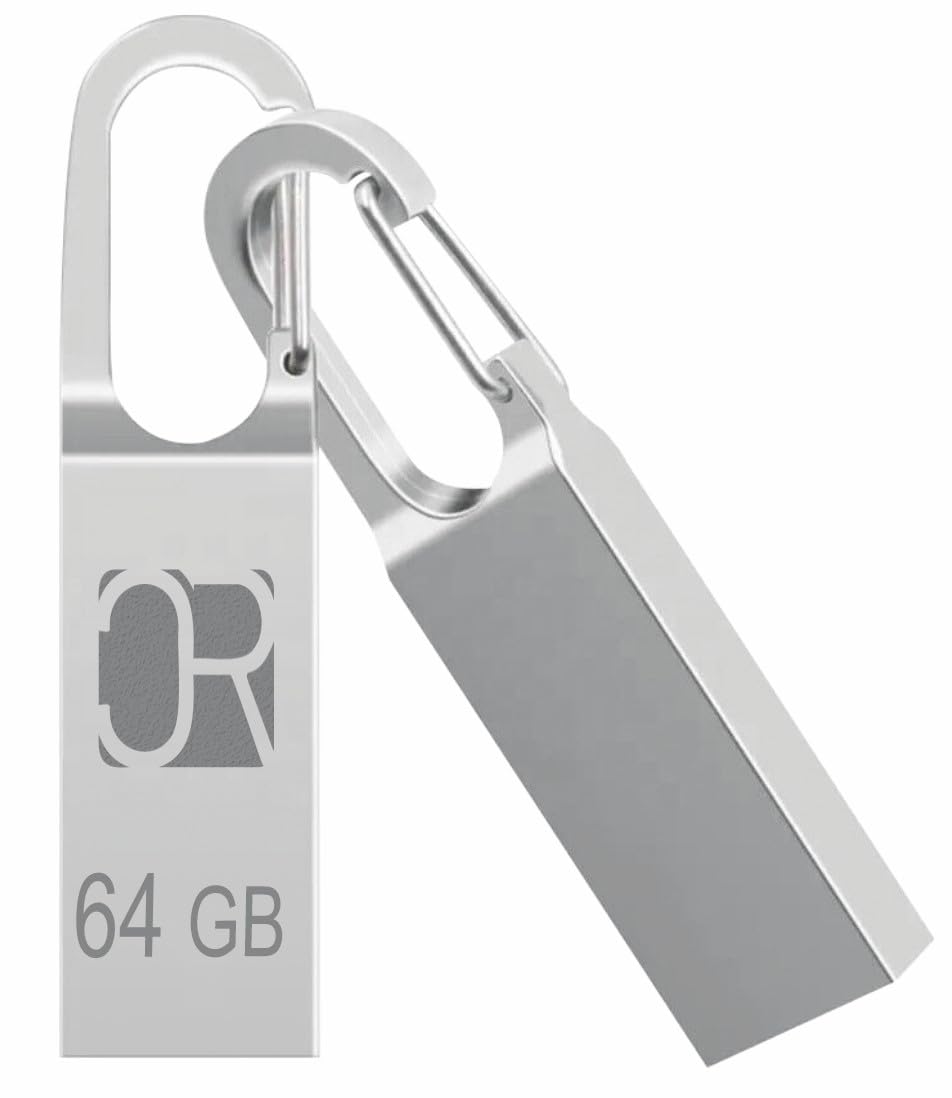 CROSS 3.0 USB Flash Drive/Pen Drive with Metal Body - Silver | External Storage Device 4GB 8GB 16GB 32GB 64GB 128GB 256GB Pen Drive | Compatible with Laptop, Desktop, Projector, Car, Audio (64GB)-picture-36