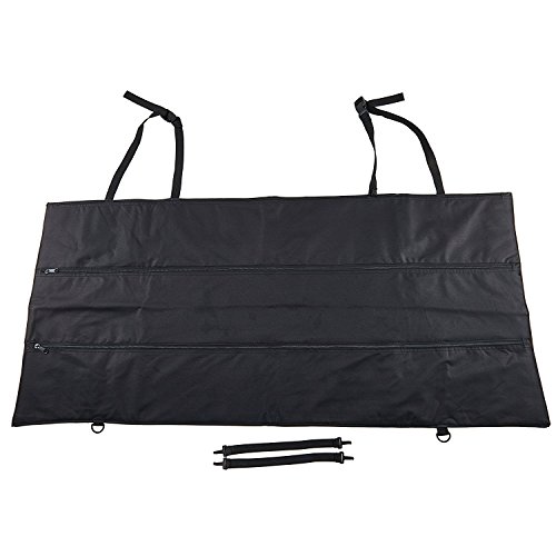 NICEFISH Camo Rifle Gun Bag Rifle Holster Sling for Most SUV Trucks Vehicle Back Seat Storage Back Seat Gun Case & Organizer
