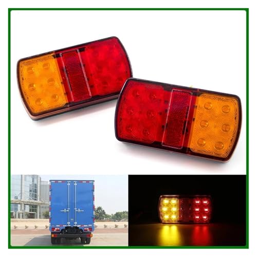 Feux arrière 12V 24V LED robustes pour remorque et bateau