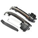 YannnnV12 Auto Rückspiegel Blinker Für Audi RS5 2011-2016,1 Paar Auto-Rückspiegel, Blinker, Seitenspiegelleuchte Spiegelblinker