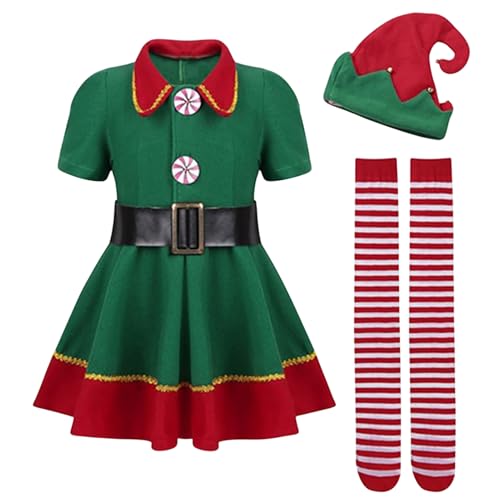 Disfraz de elfos para adultos, disfraz de elfos para adultos, disfraces de ayuda de Santa Claus, Navidad de vacaciones para adultos y ropa de fiesta, disfraces de cosplay de navidad