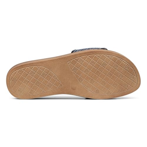 Image of Donald Pliner Women's Farrah Slide Sandals, Women's Summer Sandals, 1,25 inch Slip-On Sandals for Women