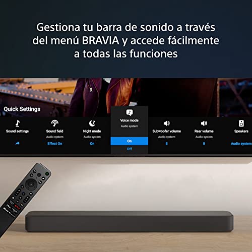 Barra de Sonido Sony HT-S2000 3.1 Canales, Dolby Atmos, - Imagen 10
