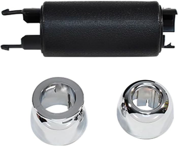 Parking Brake Handle Compatible with MINI Lever R50 R52 R53 R56 R57 R58 R59 Black Chrome Handbrake Grips 34406774436
