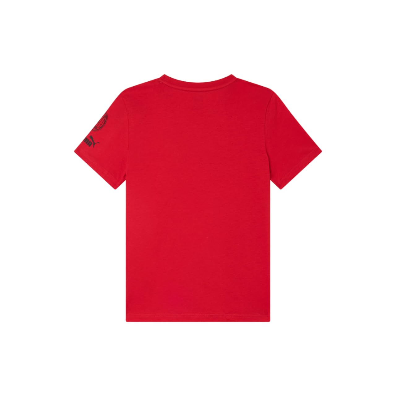 AC Milan T-Shirt FtblCulture, ACM, Rosso, Bambini e Ragazzi, Unisex