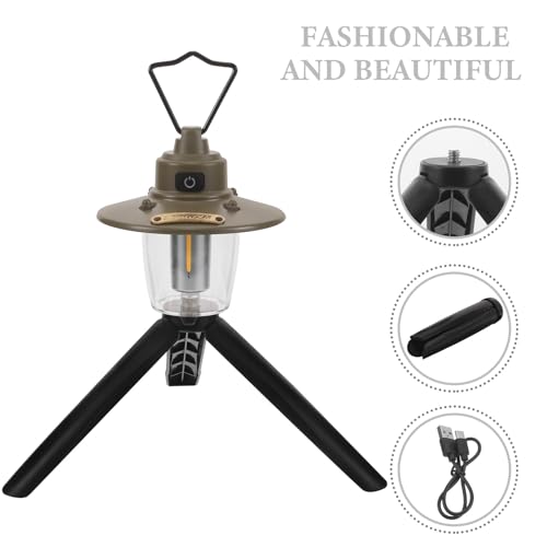 Lanterne de camping LED 3 modes d'éclairage UPKOCH lampe rechargeable - 3