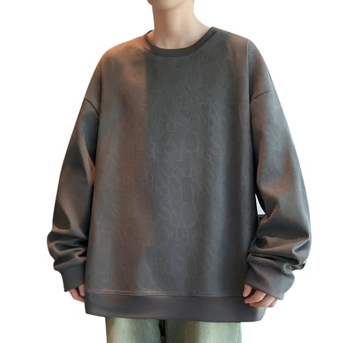Sweat oversize homme à col ras du cou : le pull parfait pour rester stylé sans effort