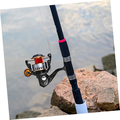 Carrete de pesca para rio lago y oceano PRETYZOOM de metal duradero para toda la familia 4