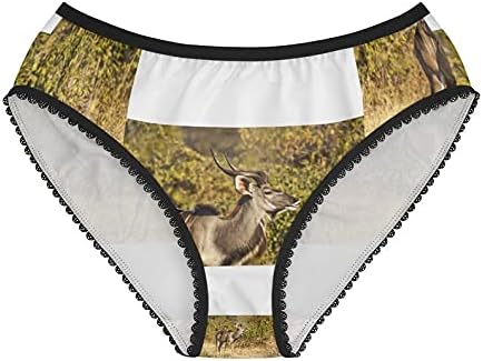 Antelope Panties, Antelope Underwear, Briefs, Cotton Briefs, Funny Underwear, Panties For Women