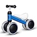 XJD Bicicletta Senza Pedali per Bambini per 1-2 Anni(10-24 Mesi) Baby Walkers Giocattoli per Ragazzie Ragazze Interno All'aperto Camminatore per Bambini(Blu)