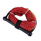 Kisangel Corde de avec Poignée Noire Résistante Corde de Wakeboard et Durable pour Remor...