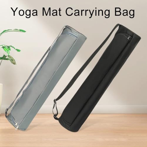Waterproof Full Zip Yoga Mat Bag, and Stylish, Gym and Sports Essential (Black) - Image 6