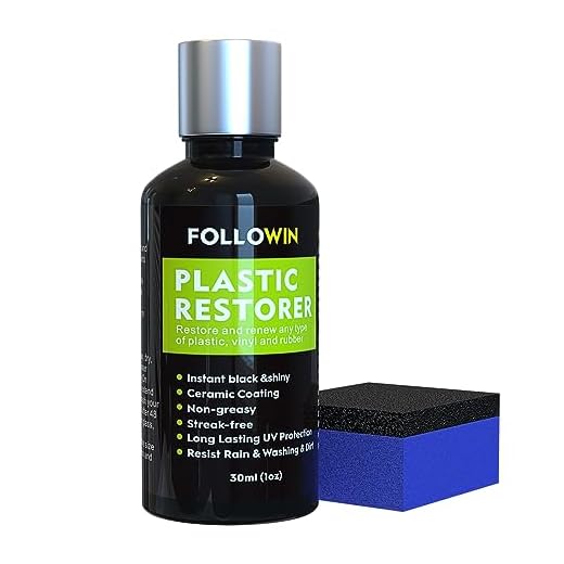 FOLLOWIN Kit de revestimiento de cerámica para restauración rápida de plástico para durar más de 200 lavados