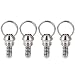 MRbrew Pressure Relief Valve for Ball Lock Cornelius Kegs Ball Lock Cornelius Style Lid Stainless Steel Pressure Relief Valve 4 Pack(Pressure Valve)