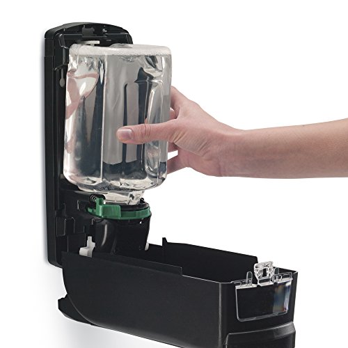 Image of GOJO ADX-12 Push-Style Foam Hand Soap Dispenser, Black, for 1250 mL GOJO ADX-12 Foam Hand Soap Refills (Pack of 1) - 8886-06