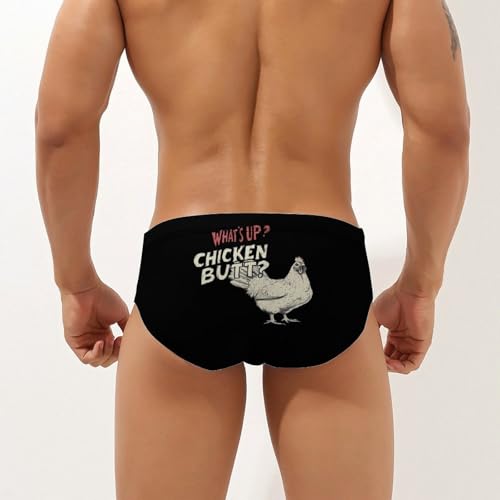Chicken Hen What Men's Swimsuit Bikini Briefs Swim Underwear Stretchy Swimwear3
