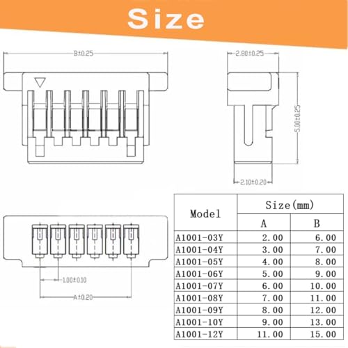 Câbles JST SH 1.0mm pré-sertis 28 AWG pour éviter les soudures difficiles sur micro-circuits