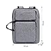 8K Artist Portfolio Carry Backpack Case Versatile Art Bags Waterproof Adjustable Drawing Board Backpack Art Storage Bags for Artworks Painting Drawing Sketching 19.7” x 14.6” x 2.4” (Gray)