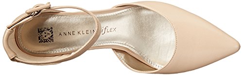 Anne Klein Women’s Fabulist Comfortable Fashion Pump, Natural, 5 M US - Image 4