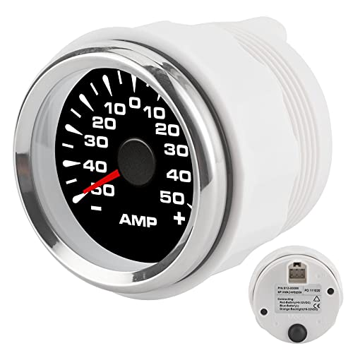 Amperímetro LCD de 50 A náutico y terrestre de 9 a 32 V universal 3