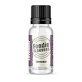 Foodie Flavours Natural Flavouring - 15ml Bottle - Lavender