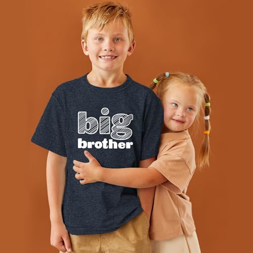 Big Brother Shirt for Toddler Promoted to Big Brother Outfit Pregnancy Announcement Reveal Kids T-Shirt4
