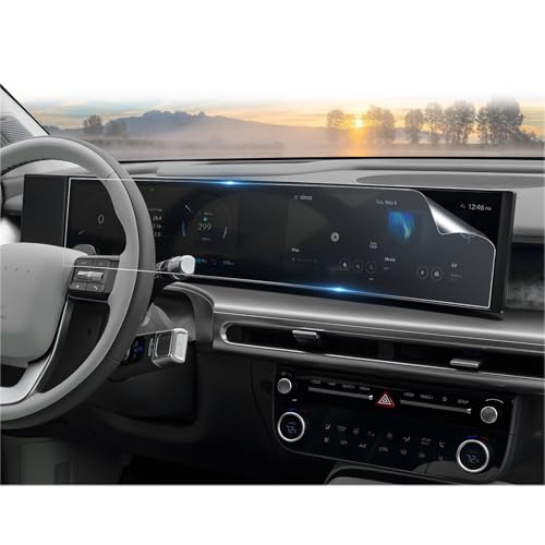 Film écran tactile 12,3" Hyundai Ioniq 9 anti-rayures nano protecteur haute transparence