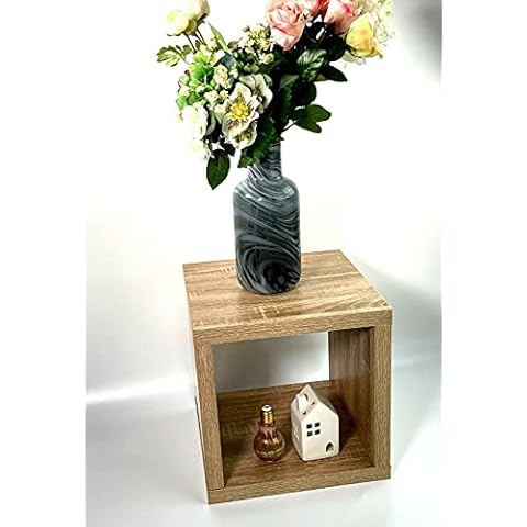 Small Oak Side Lamp Plant Coffee Table Hallway Room Furniture Living Room Cover