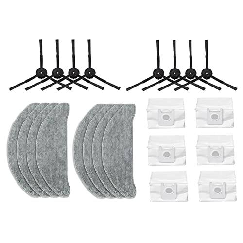 Kit filtre HEPA de rechange et brosse latérale lavable pour robot Eve Plus