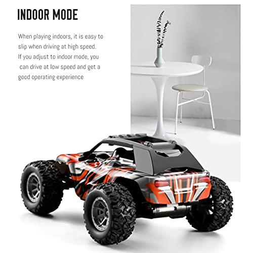Image of RC Vehicle Set Rechargeable 1:32 Unbreakable High Speed Detachable USB Shockproof Remote Control Car RC Car with Light for Boys and Girls