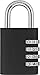 ABUS 55673 Die Cast Combination Padlock Without Override Key, Black, 45 mm
