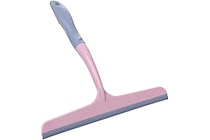 Shower Glass Door Silicone Squeegee with Hook
