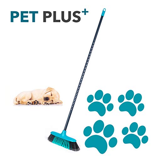 Beldray LA075031EU7 Huisdier Plus Cross Action Bezem - 120 cm, Zwart/Blauw - Image 5