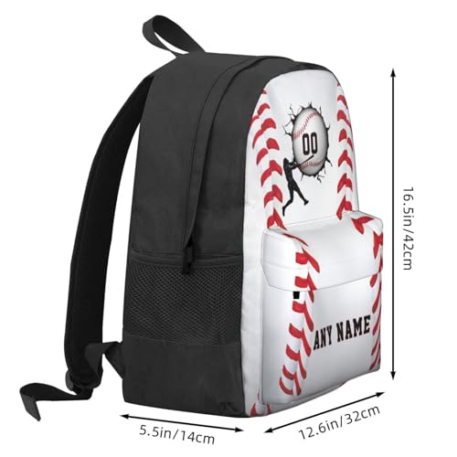 Custom Backpack Personalized Baseball BackPacks for Men Women Customized Laptop Bag for Work Travel Camping4