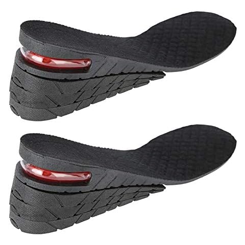 Alupre Four Layers Adjustable Height Increase Insoles Unisex PU Heel Lift Height Taller Insoles 04 Cover