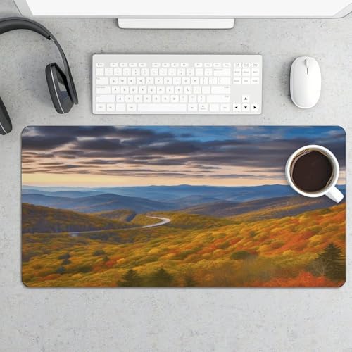 Blue Ridge Parkway Mountains Pad Grande de Goma 30x60 cm miniatura 5