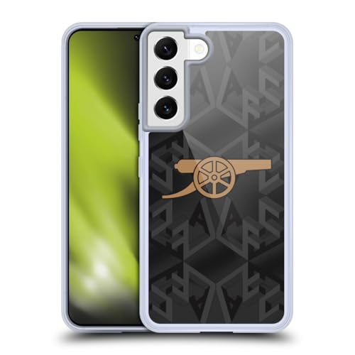 Funda de gel suave del Arsenal FC para Samsung Galaxy S22 5G diseño Away Kit 2022/23