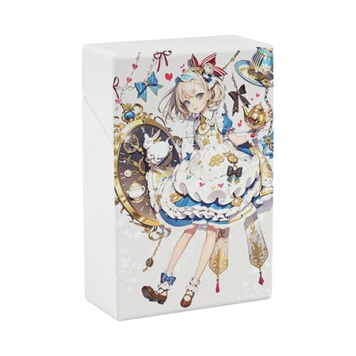 シガレットケース 漫画 和風 アニメ 女子 煙草ケース たばこケース 煙草入れ タバコケース 喫煙具 タバコカバー 保護カバー 20本収納 ワンタッチ開き 煙草保護 携帯に便利 片面印刷 耐衝撃 防水 メンズ レディース