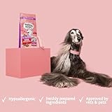 Barking Heads Complete Trockenfutter für Hunde, 2kg, für Erwachsene, All Hounder Hair Necessities, Lachs, natürlich, getreidefrei, hypoallergen für Haut und Fell, tierärztlich zugelassen