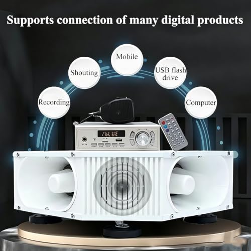 Altavoz publicitario para techo de coche MObyat con sonido 360° de 4 vías 3