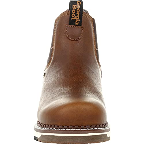 Image of Georgia Boot AMP LT Wedge Steel Toe Waterproof Chelsea Work Boot