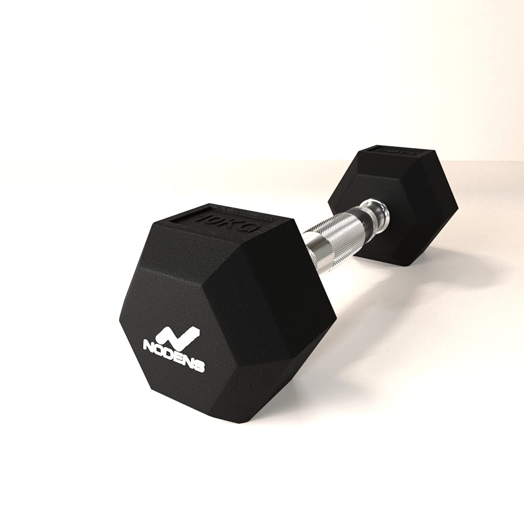 Nodens Single Dumbbell, Ideal for Home Gym Dumbbells Exercise Workout for Men & Women, Steel Iron Rubber Encased, Black (12.5) (B09C9TXVJH) Amazon Price History, Amazon Price Tracker