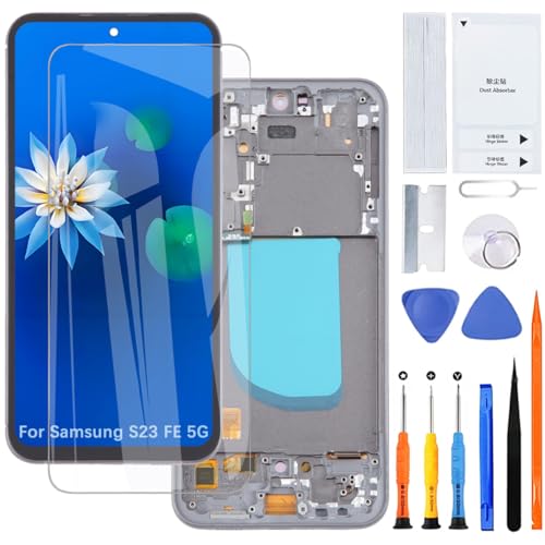 Écran LCD pour Samsung Galaxy S23 FE 5G S711B Bloc Vitre Tactile et Afficheur TFT avec Cadre