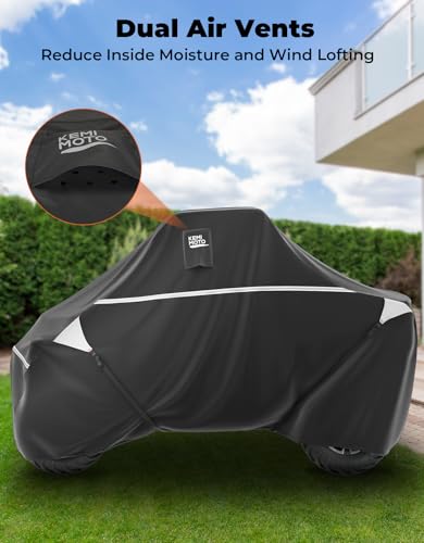 Image of KEMIMOTO UTV Cover 2 Seater Side by Side Cover Waterproof, 130 inch x 58 inch x 70 inch