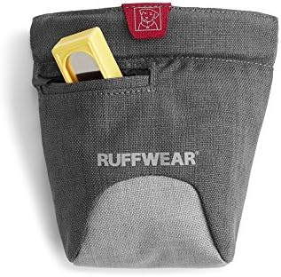 RUFFWEAR Treat Trader Dog Treat Pouch, With Waist Clip and Belt, For Hands-free Training and Quick Access to Treats, Waterproof Liner and Secure Magnetic Closure, One Size, Twilight Gray