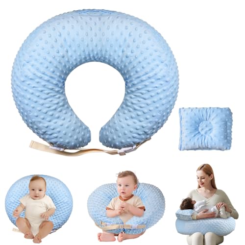 La mejor selección de Cojines y accesorios - 5 favoritos. 46 Versión Mejorada Almohada de Lactancia para Amamantar, Cojín de Lactancia con Funda Doble Vista (Tela Verano e Invierno), Diseño Único de Bolsillos y Correas ajustables,...
